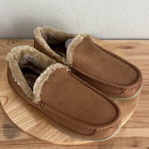 Deer Stags Spun Mens Slip-On Slippers